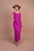 Vestido Aurora Fúcsia