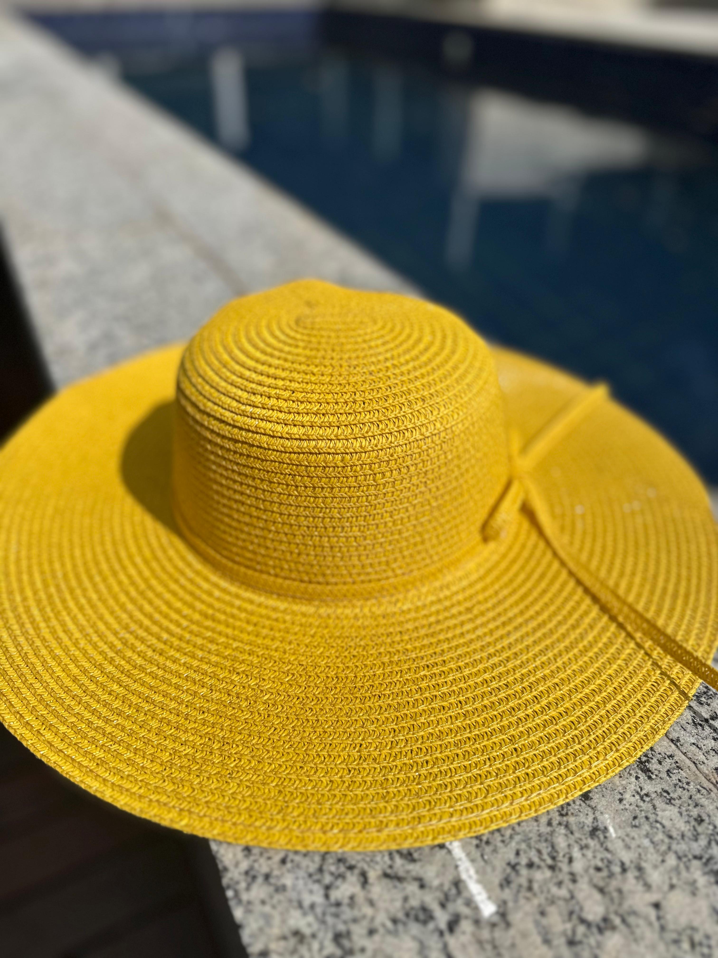 Chapéu Laço Aba Grande - MANU DINIZ BEACHWEAR