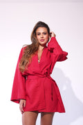 Kimono Aura Acerola - MANU DINIZ BEACHWEAR