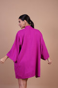 Kimono Aura Fucshia - MANU DINIZ BEACHWEAR