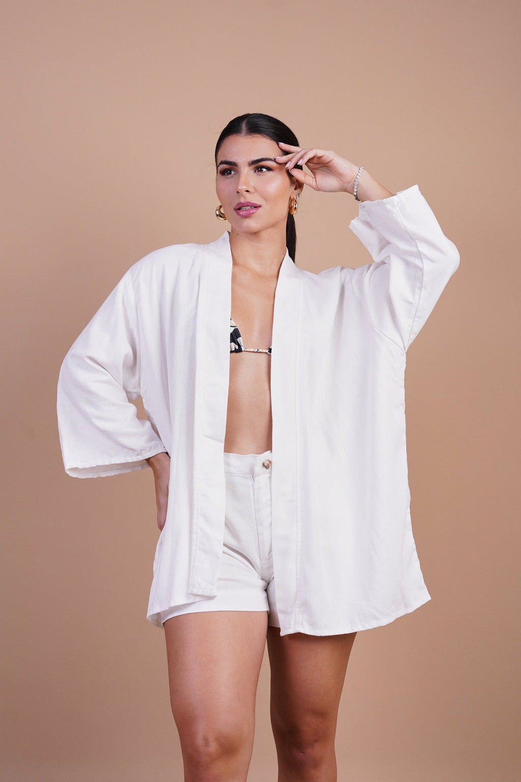 Kimono Aura Off - MANU DINIZ BEACHWEAR
