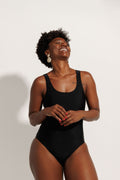 Maiô Decote U Ilhabela Preto - MANU DINIZ BEACHWEAR