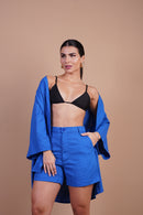 Kimono Aura Azul Oceano