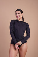 Blusa UV Adulto Preta