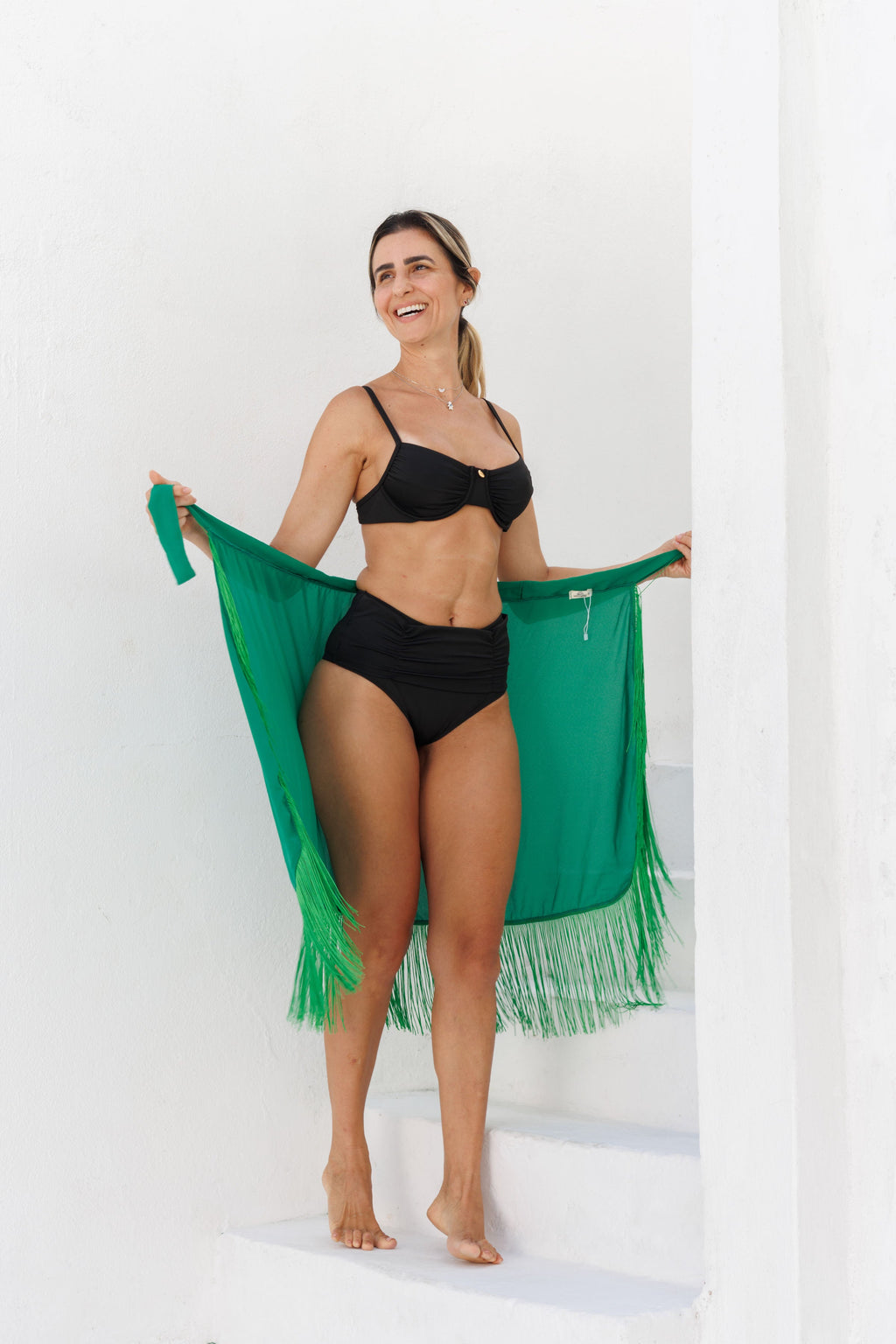 Saia Pareô Maria Cactus - MANU DINIZ BEACHWEAR