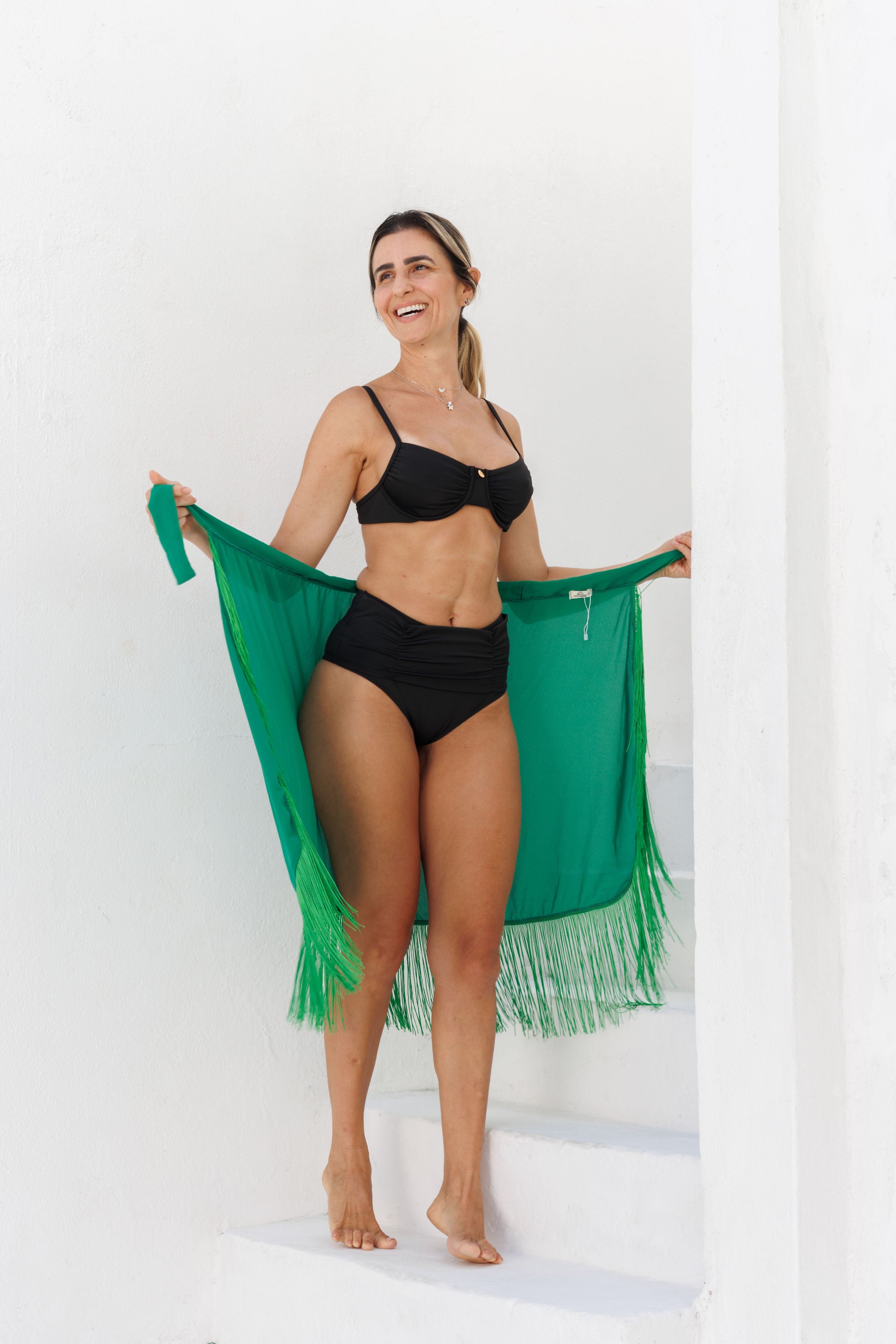 Saia Pareô Maria Cactus - MANU DINIZ BEACHWEAR