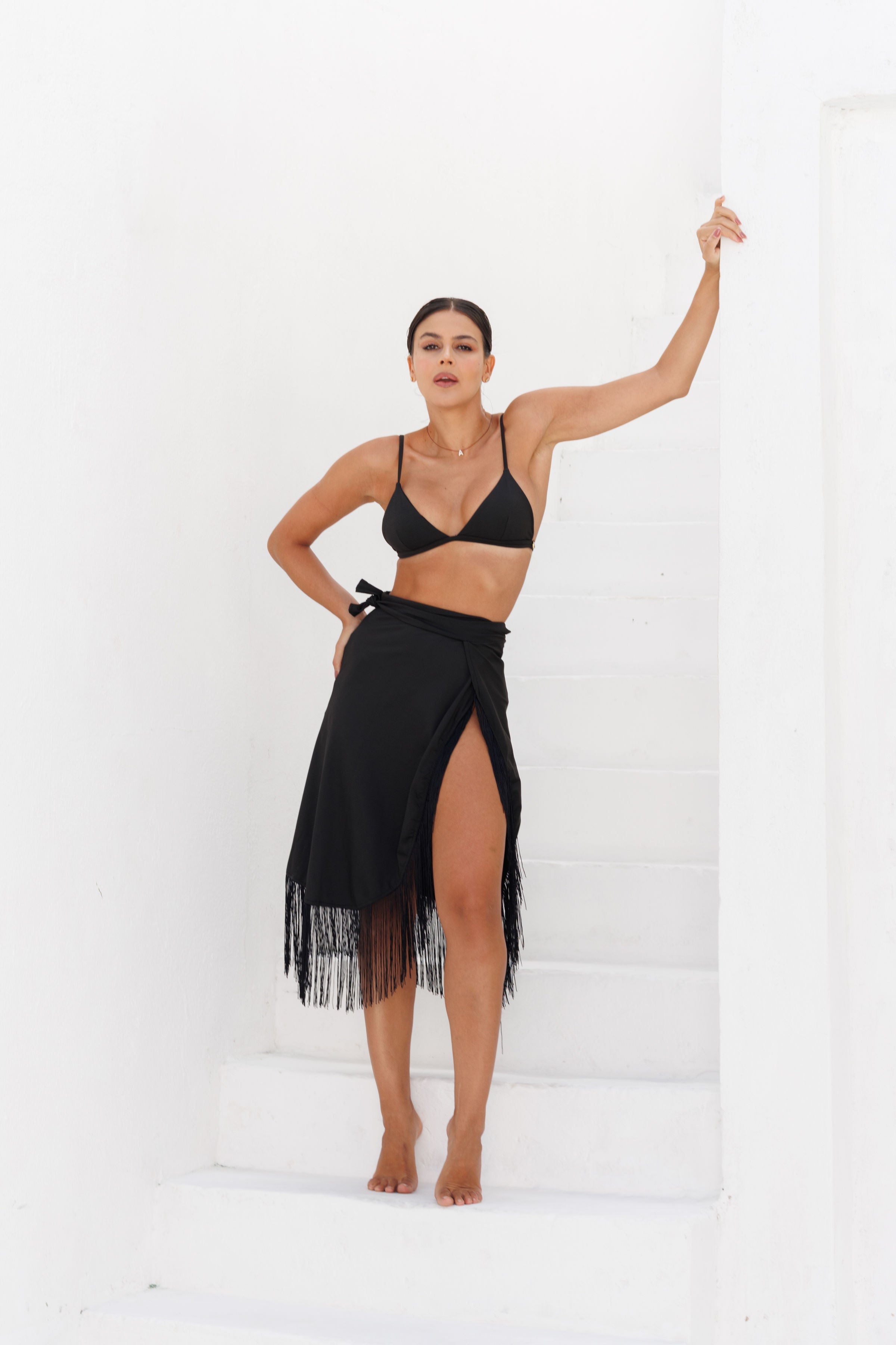 Saia Pareô Maria Preta - MANU DINIZ BEACHWEAR