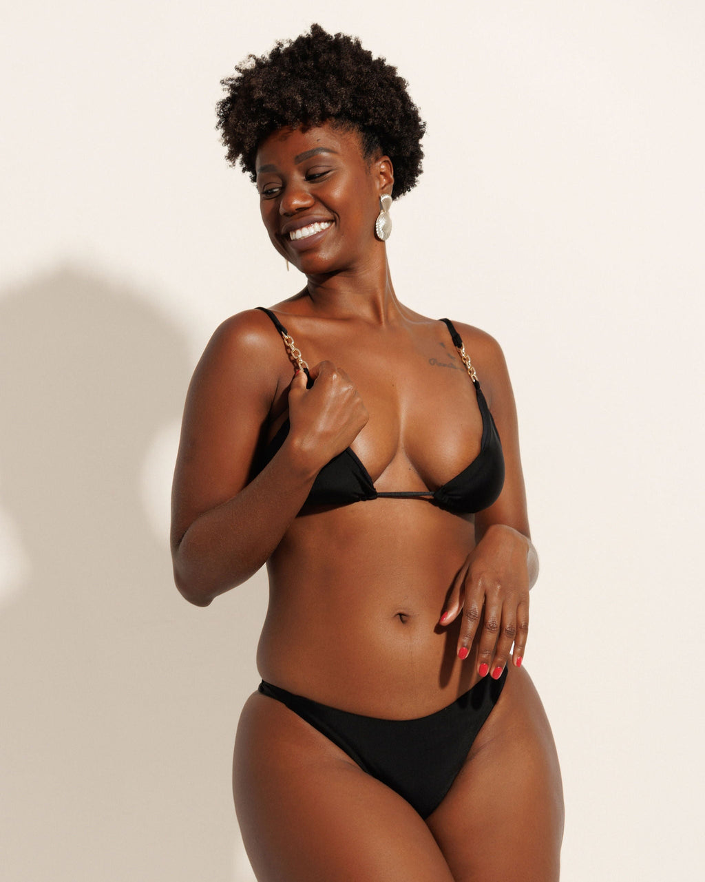 Tanga Biquíni Nó - MANU DINIZ BEACHWEAR