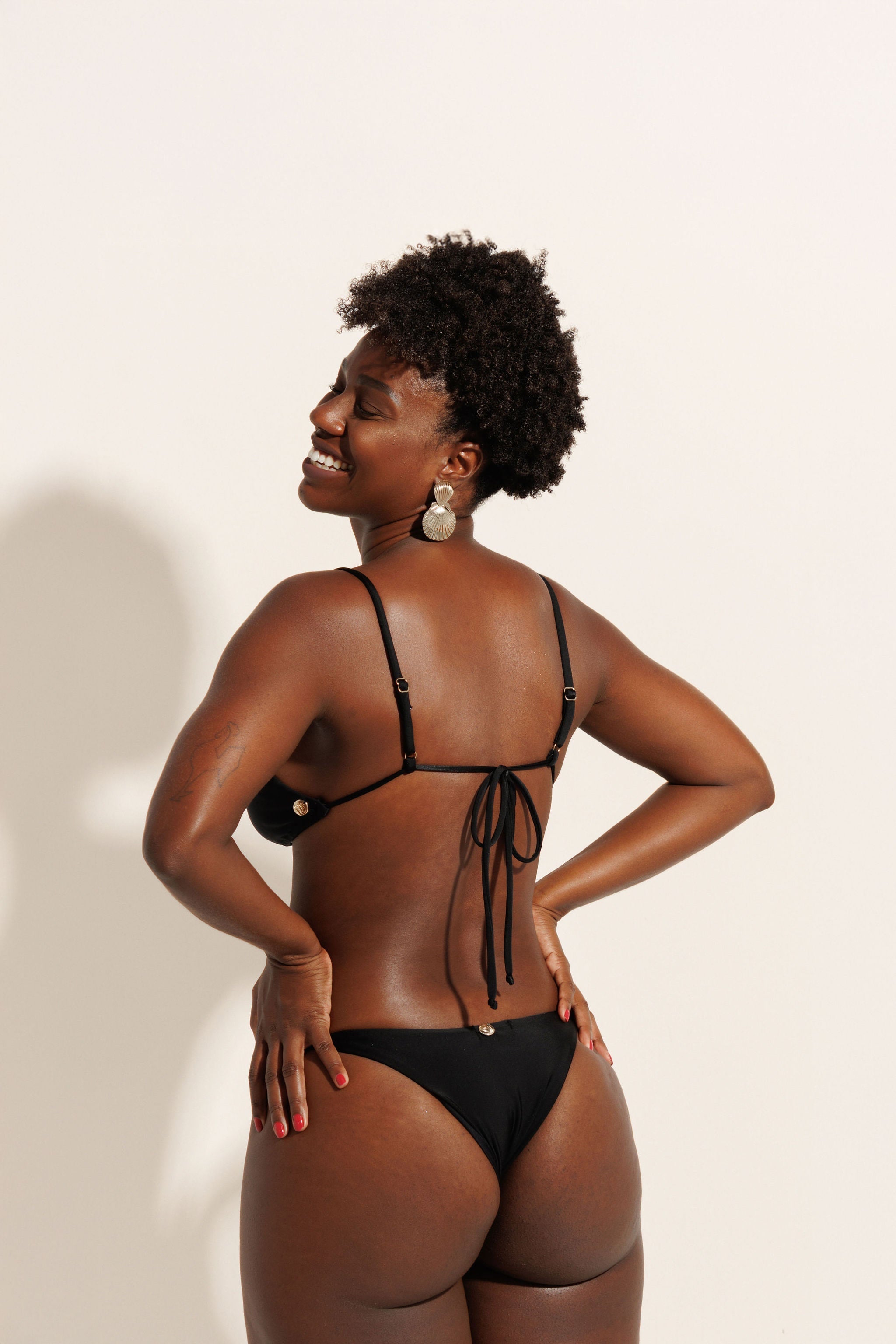 Tanga Biquíni Nó - MANU DINIZ BEACHWEAR
