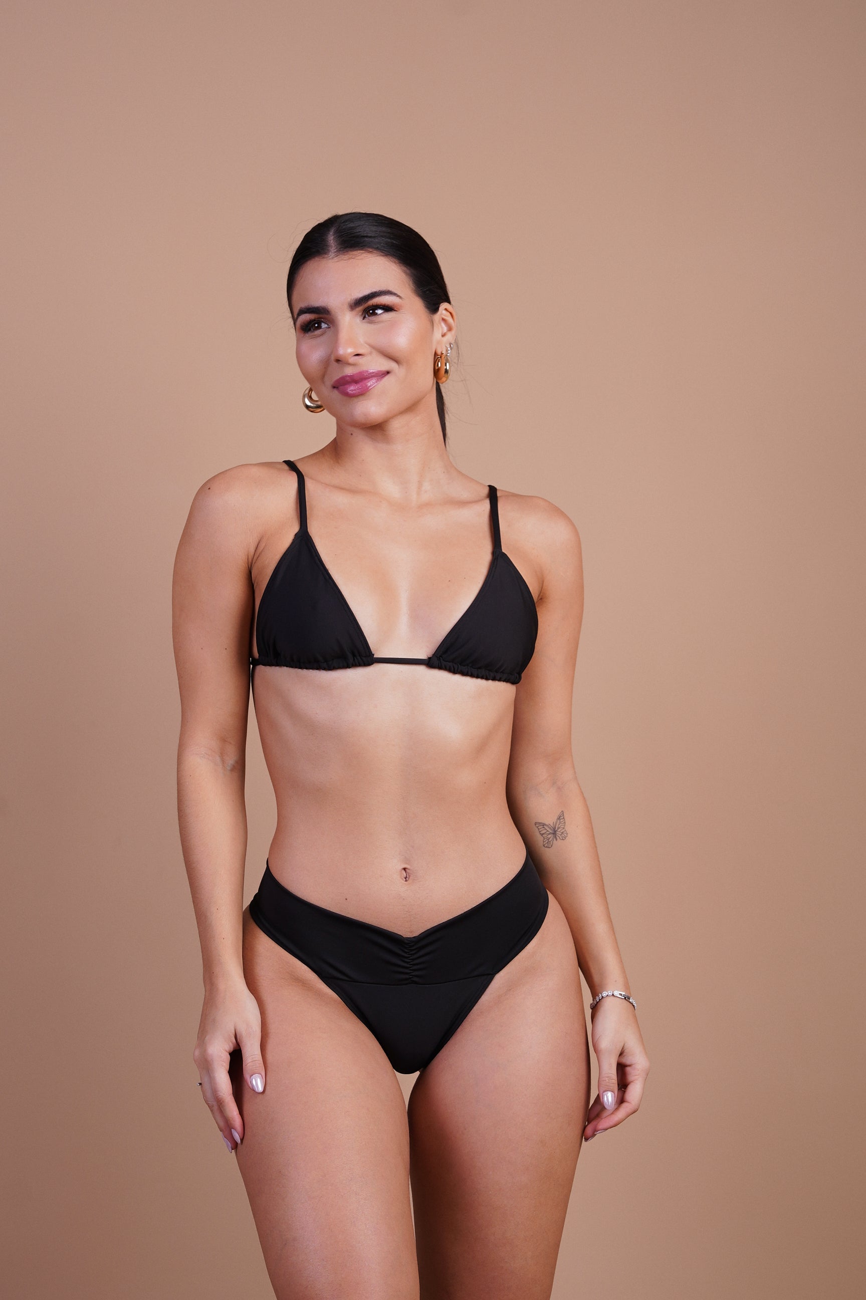 Top Biquíni Cortininha Ajustável Ombro - MANU DINIZ BEACHWEAR
