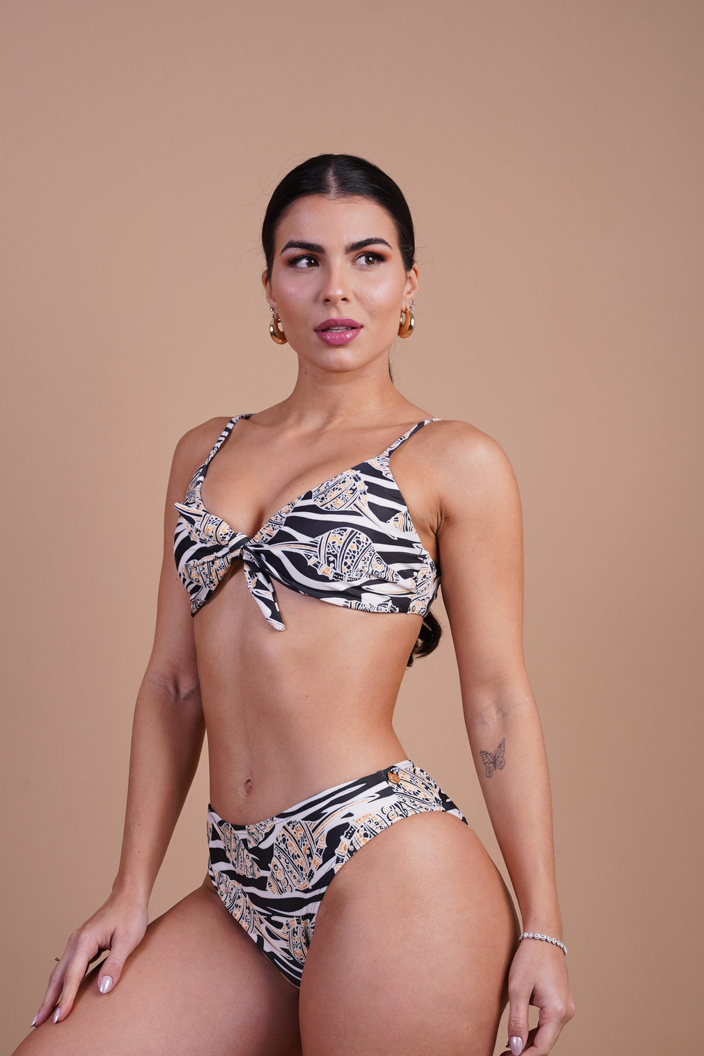 Top Biquíni Nó Frontal - MANU DINIZ BEACHWEAR