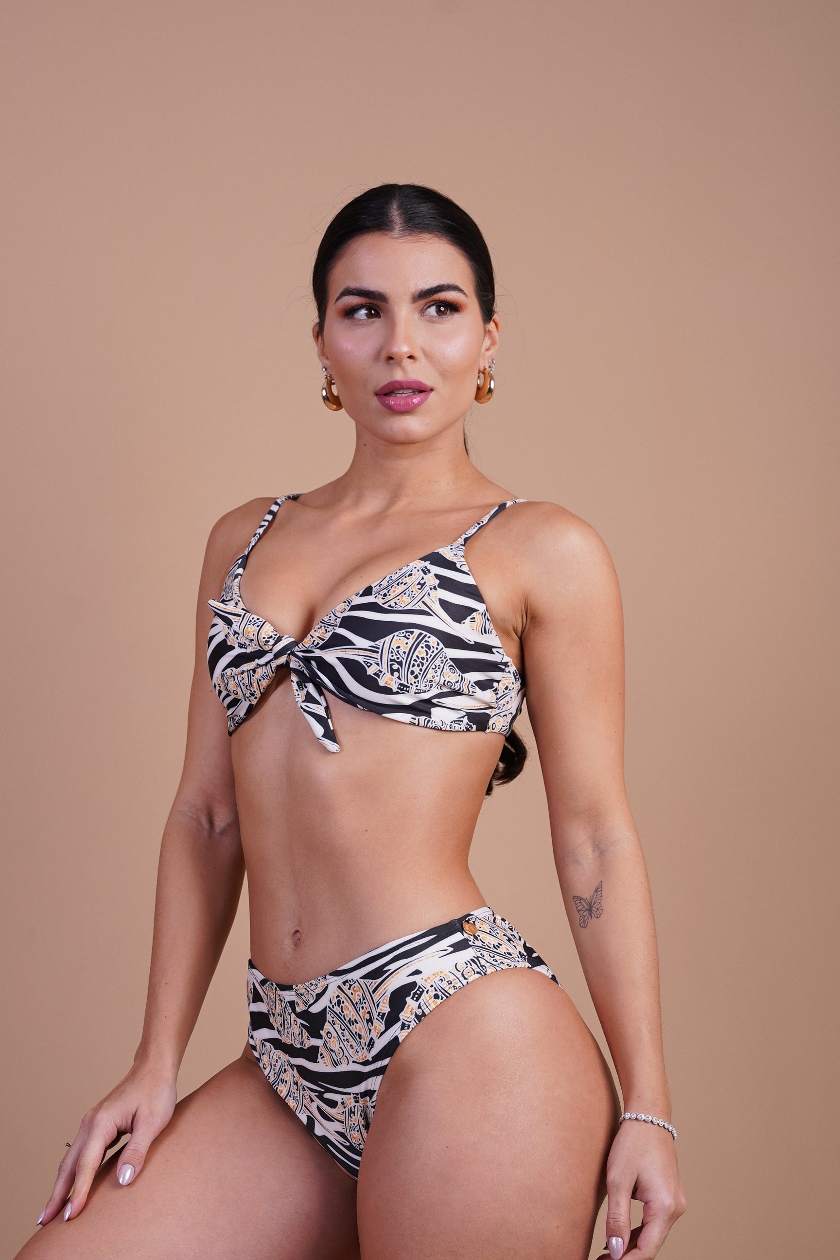 Top Biquíni Nó Frontal - MANU DINIZ BEACHWEAR