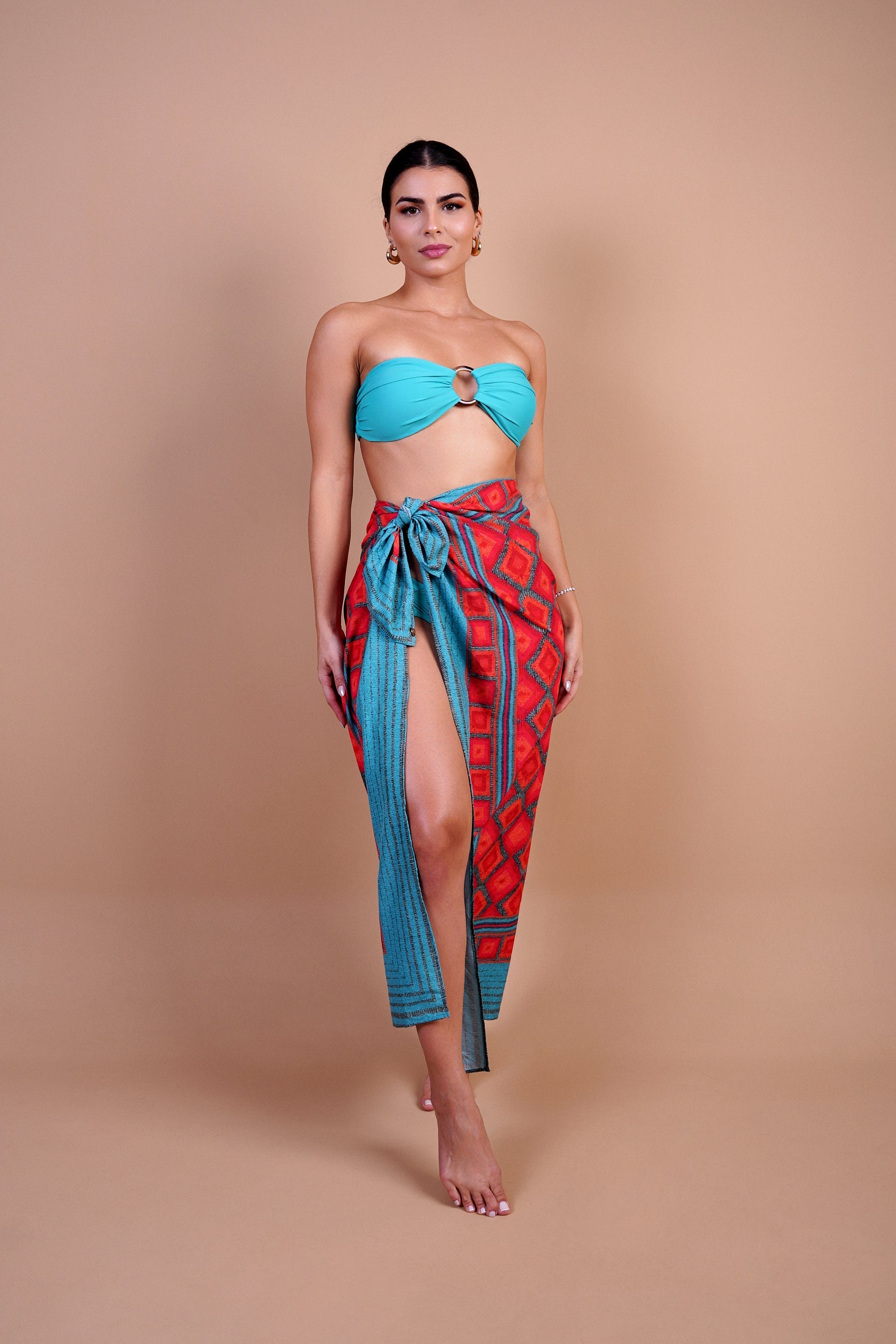 Top Canoa Tomara que caia Fivela - MANU DINIZ BEACHWEAR